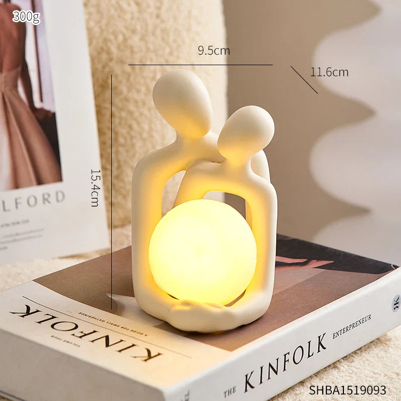 Eternal Bond Love Couple Night Decor Lamp - Image 5