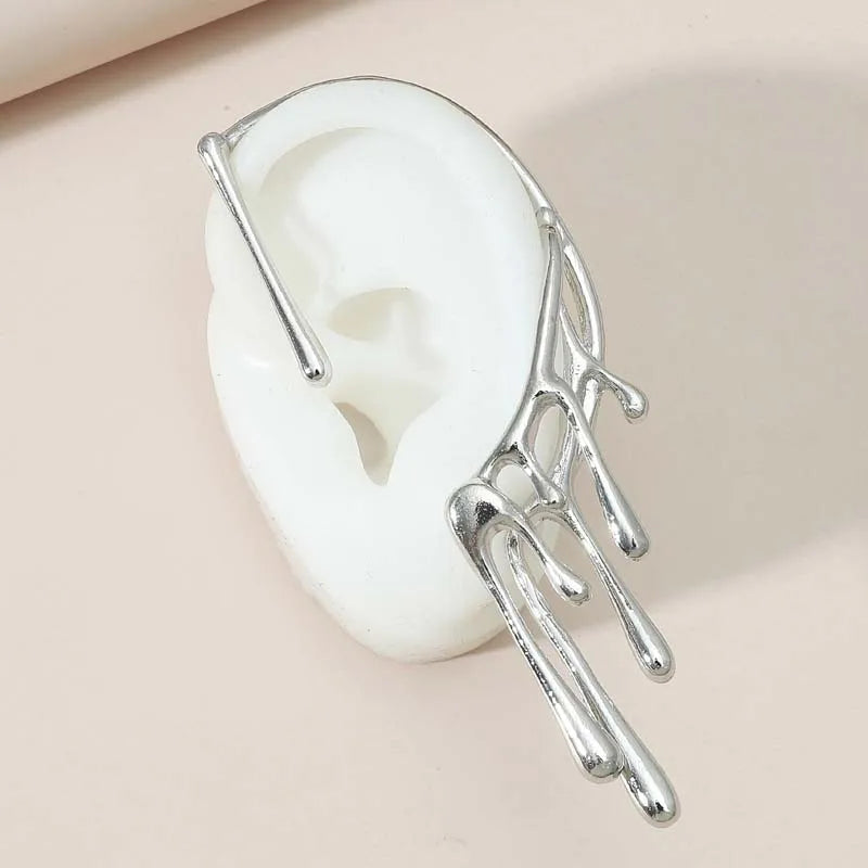 Shiny Snake Wrap Earring - Image 2