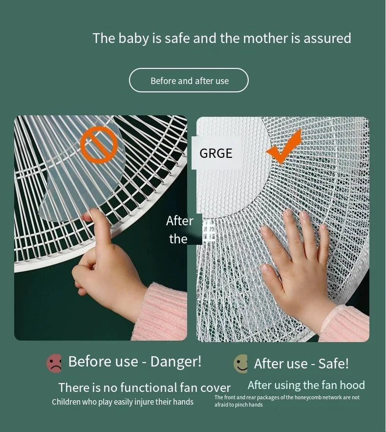 Child Safety Protective Universal Electric Fan Net Cover - Image 2