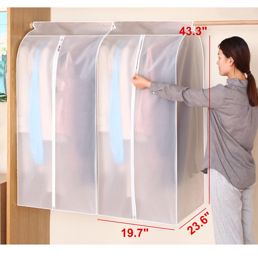 Home Organizer Dust Cover Clothes Storage Wardrobe Bag - Image 9