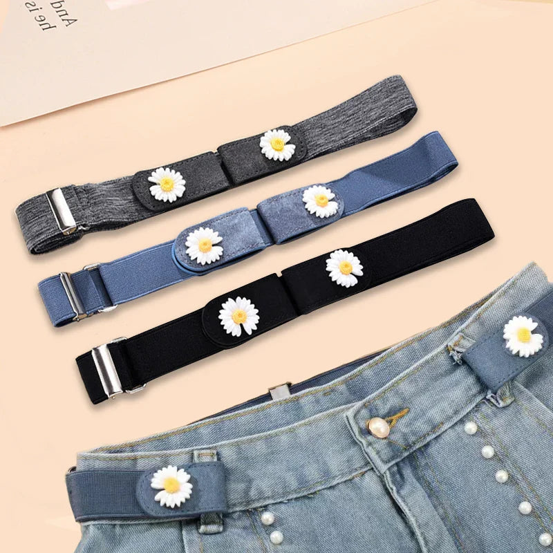 Chic Elastic Buckleless Women Elastic Belt - Image 0
