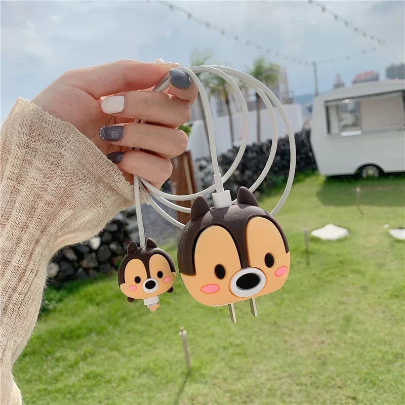 Cute Cartoon Animals Cable Cover Protector - Image 4