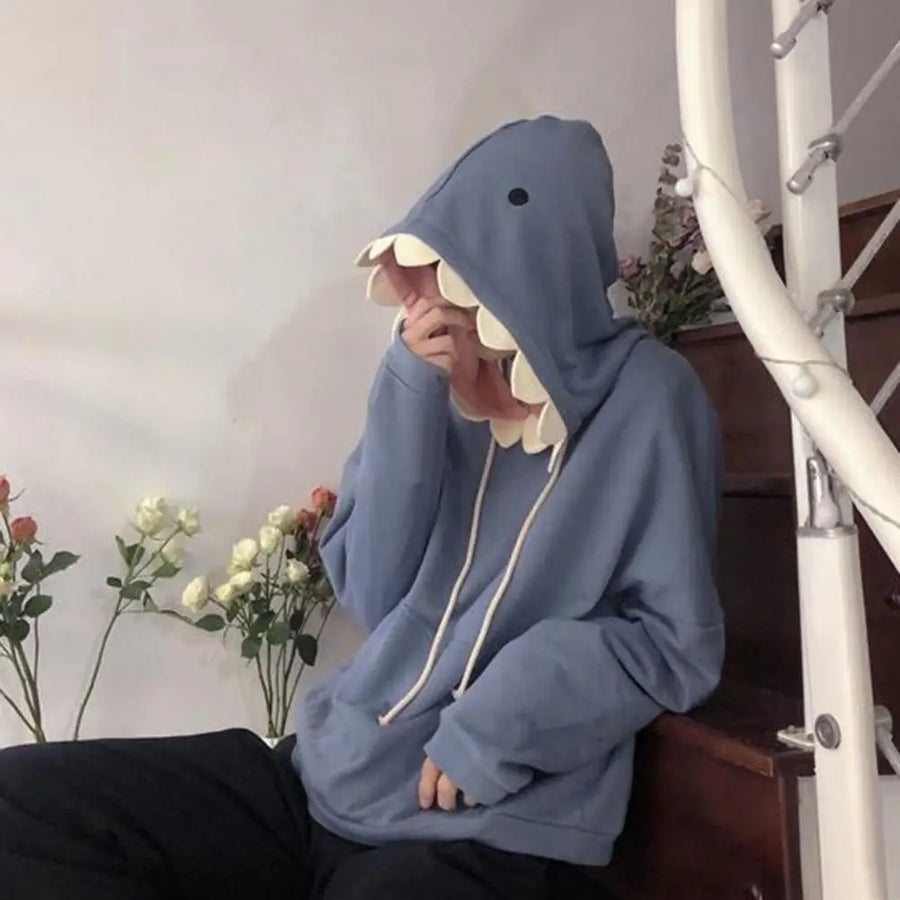 Shark Attack Cozy Hoodie - Image 5