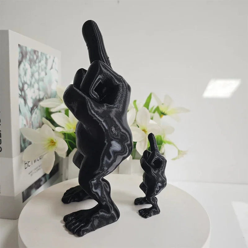 3D Printed Middle Finger Funny Decor - Image 2