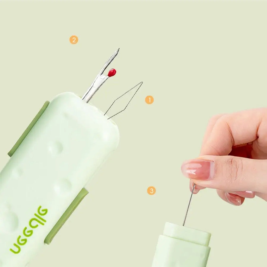All-in-One Sewing Needle Threader Tool - Image 5
