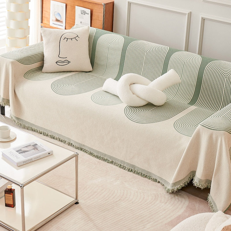 Nordic Dreams Simple Sofa Blanket - Image 1