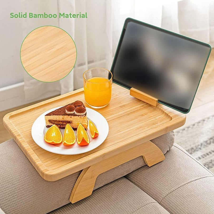 Comfy Sofa Armrest Wooden Tray - Image 1