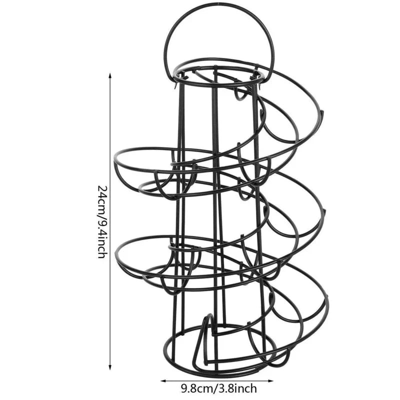 Spiral Rolling Egg Dispenser Rack - Image 6