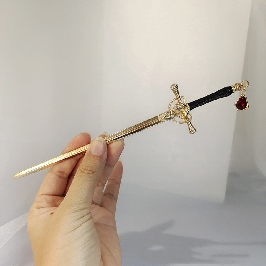 Royal Knight Sword Hairpin - Image 10