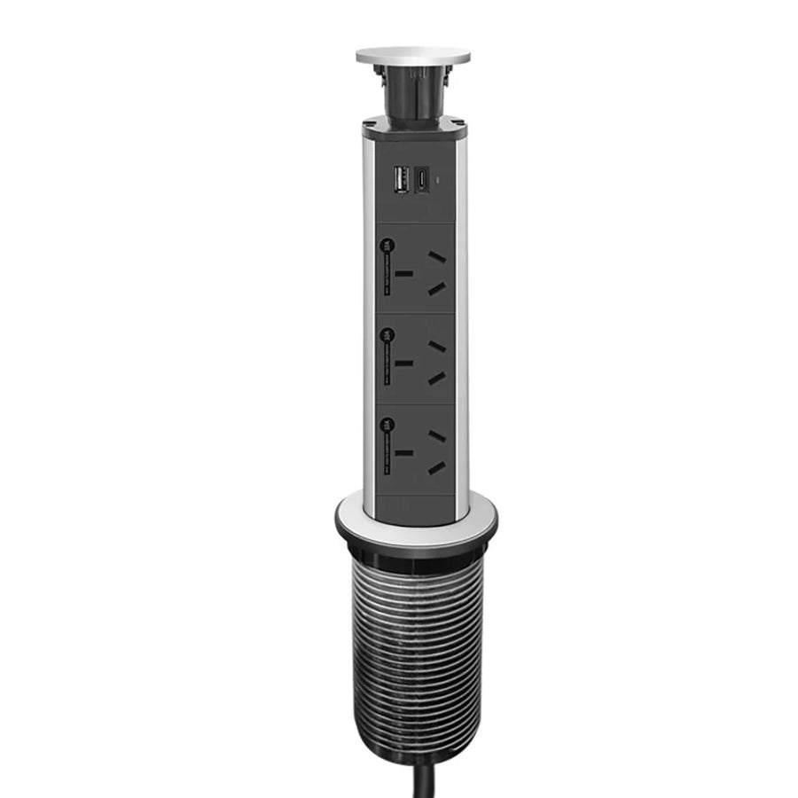 Cable Organizer Table Socket Pop-Up Power Strip - Image 5