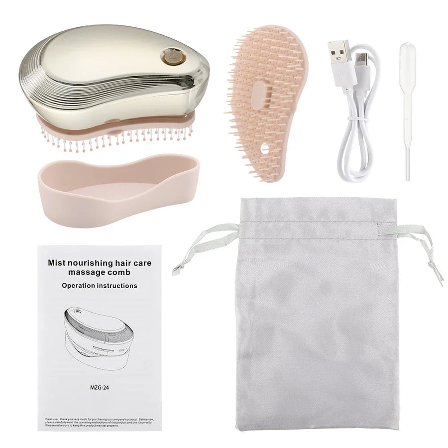 Electric Comb Hair Brush Head Massager - Image 4