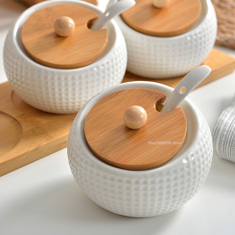 Nordic Touch Ceramic Smart Seasoning Set - Image 3