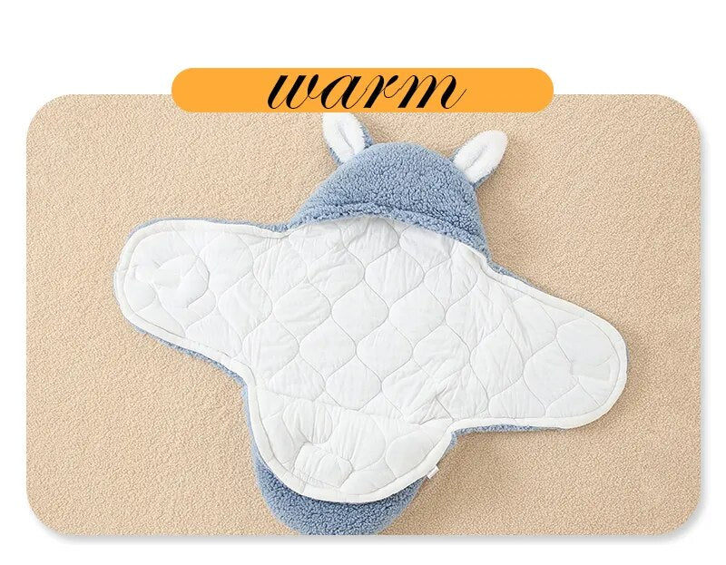 Bunny Bundle Baby Wrap Sleeping Bag - Image 12