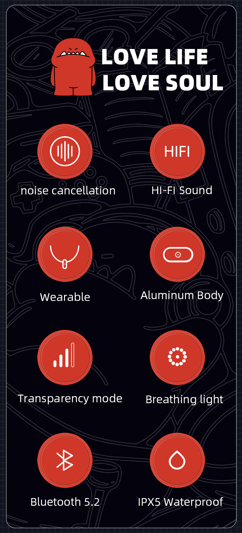 Graffiti Soul Wireless Earphones - Image 5