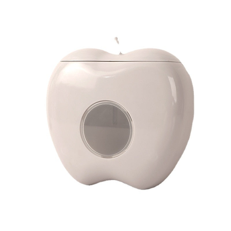 Apple Shaped Wall Mounted Disposable Plastic Wrap Container - Image 5