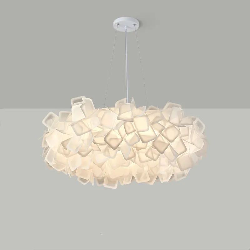 White Flower LED Multi-Mode Dimming Home Ceiling Lamp - Image 1