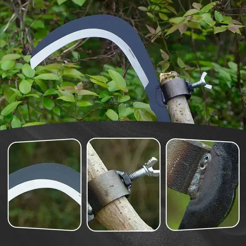 Strong Steel Grass Cutting Sharp Multi-Purpose Sickle Head - Image 1