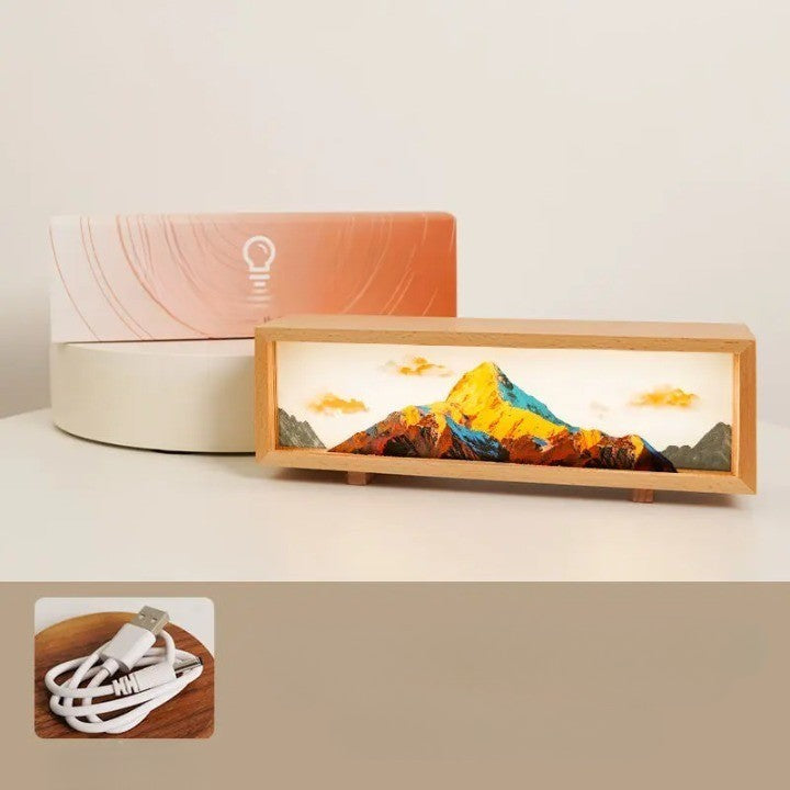 Dream Aura Interactive Desktop Artsy Canvas Lamp - Image 16