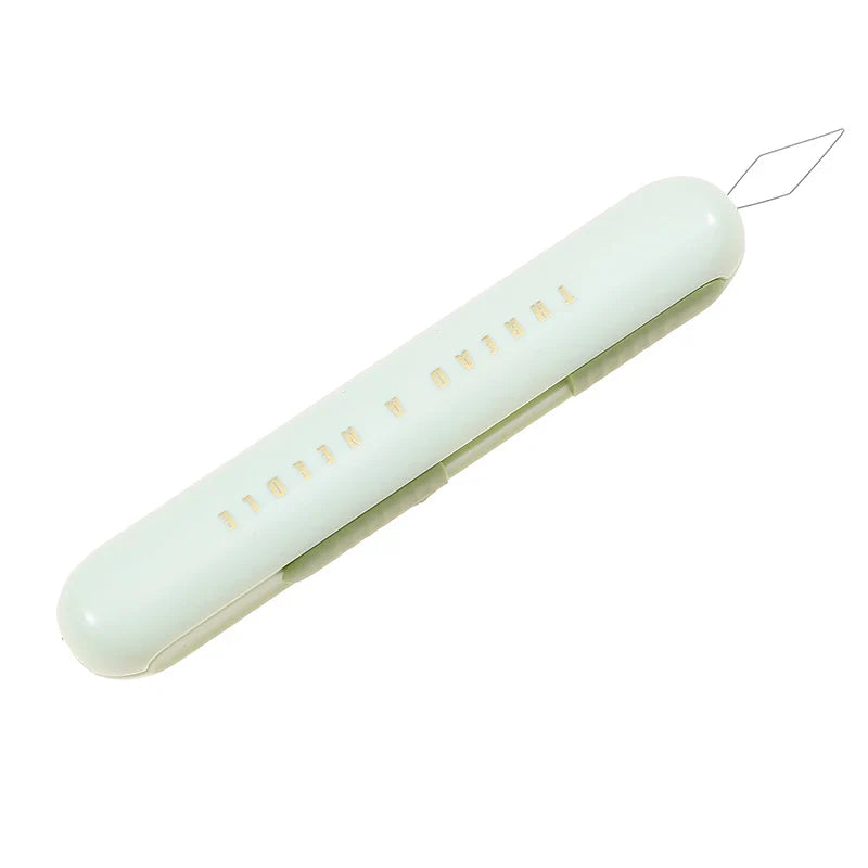 Dual-Purpose Needle Threader Seam Ripper Tool - Image 6