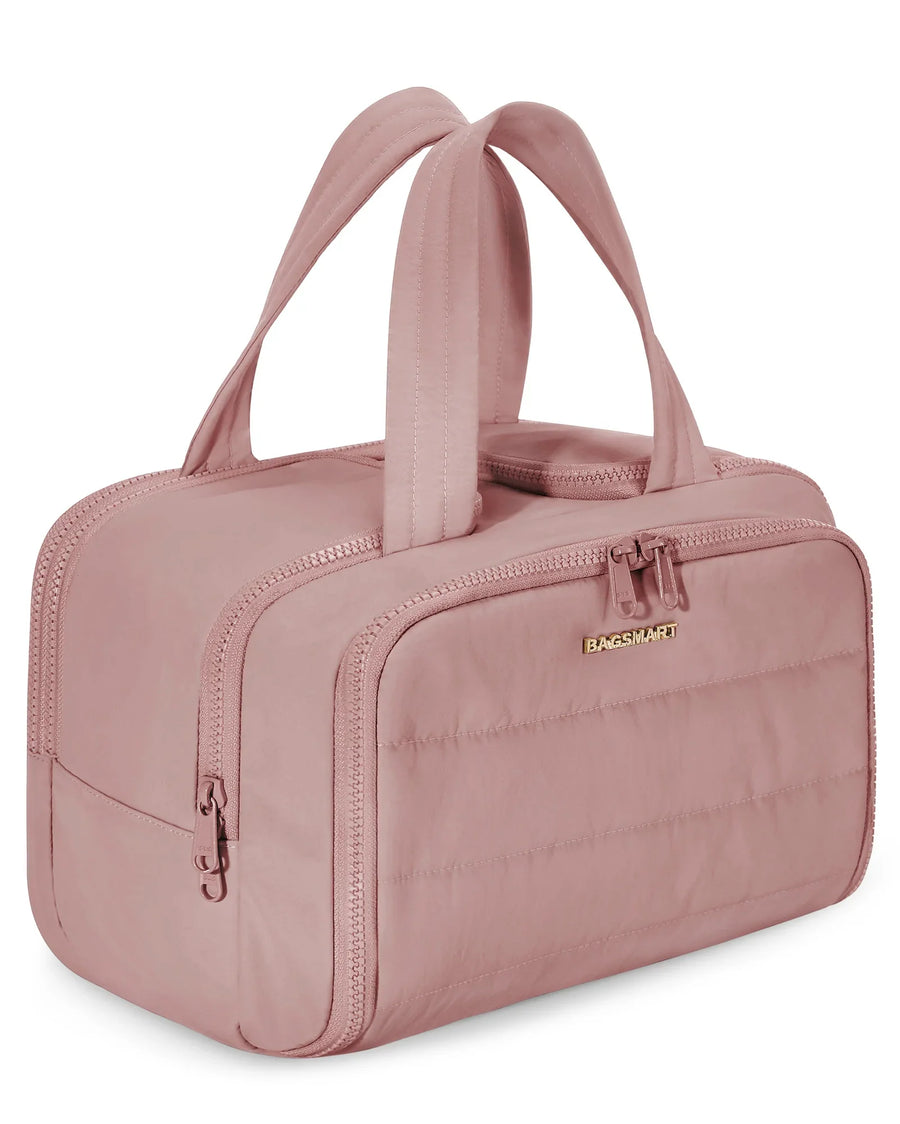 Wide-Open Ultimate Travel Organizer Makeup Storage Bag - Image 1