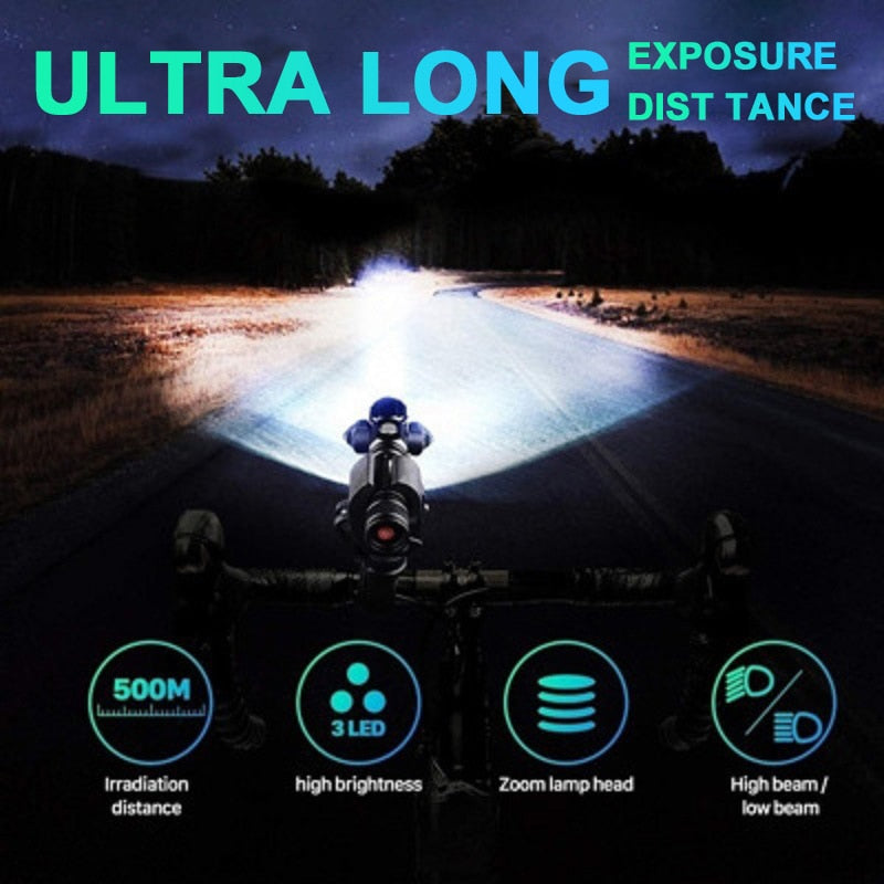 Three Head Rechargeable Rotatable Flashlight - Image 4