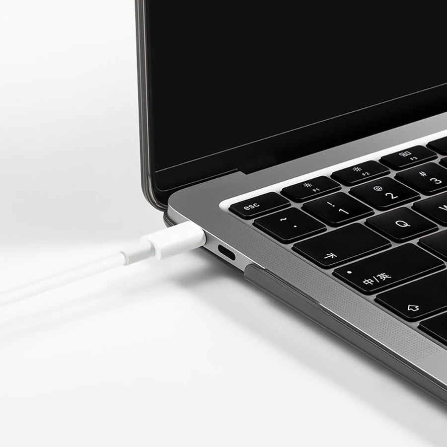 Crystal Transparent Macbook Protector Cover Case - Image 1