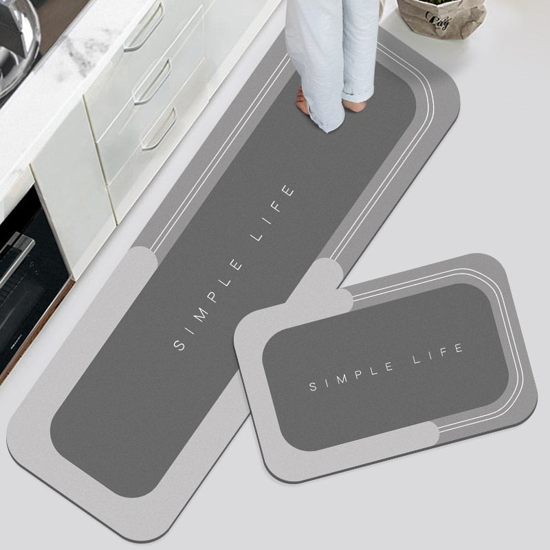 Modern Water Absorbent Anti-slip Area Rugs - Image 4