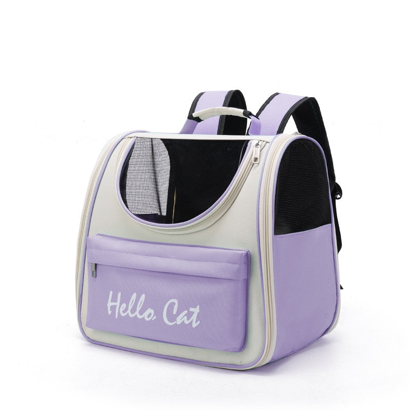 Breathable Transparent Pet Cat Carrier Bag - Image 7