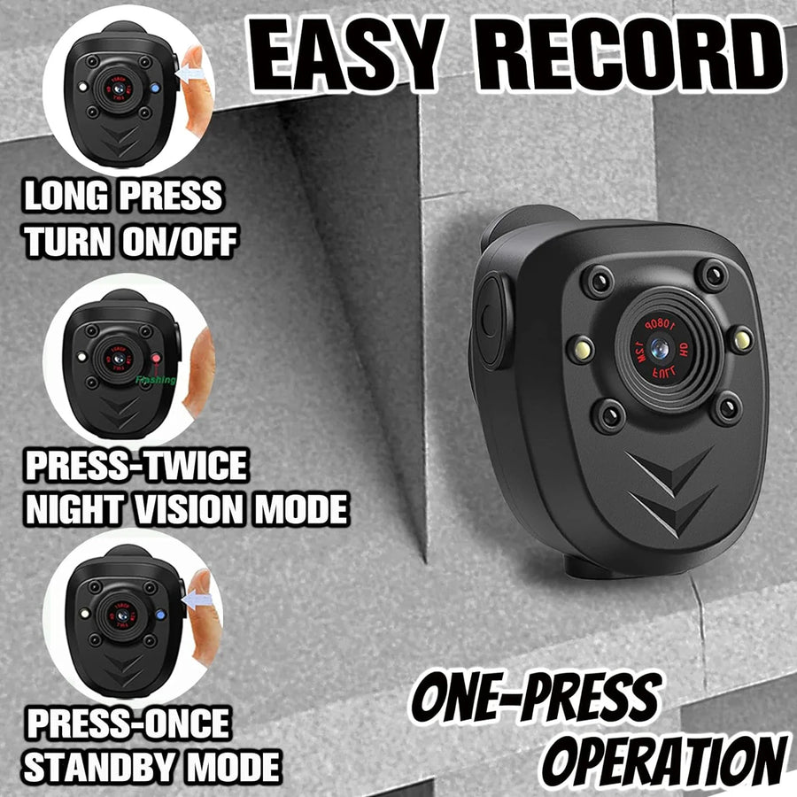 Compact View HD Night Vision Mini Secuirty Camera - Image 2