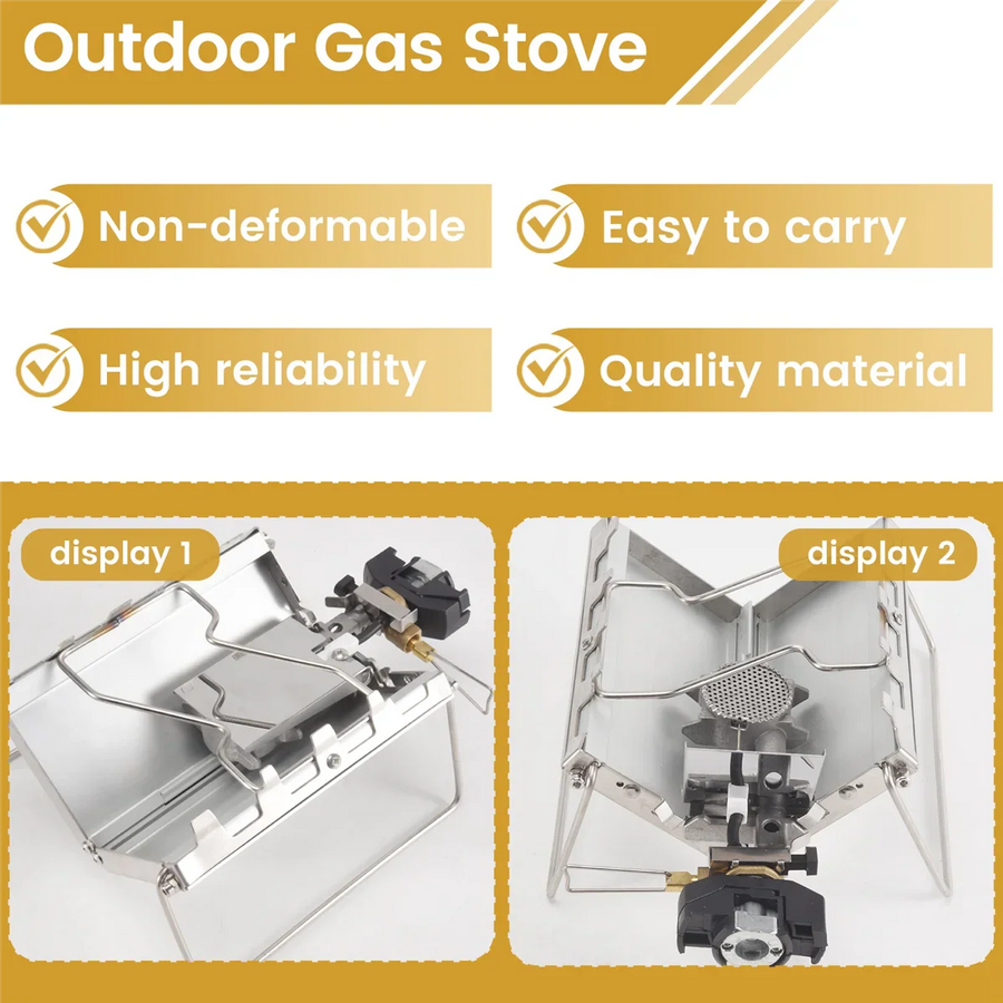 Wild Burner Foldable High-Power Camping Gas Stove - Image 4
