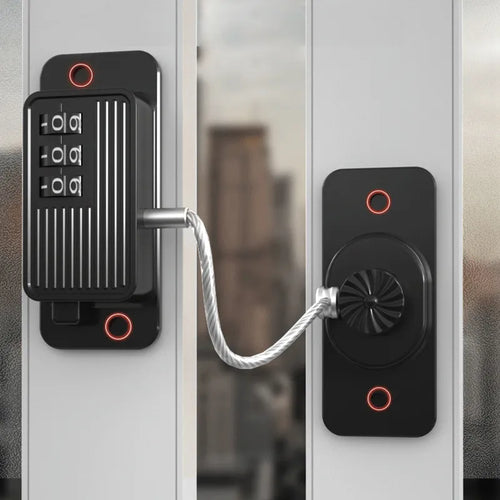 Home Window Door Password Protection Safety Lock - Image 0