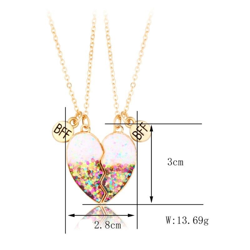 Magnetic Lovely Couples Pendant Necklace - Image 28
