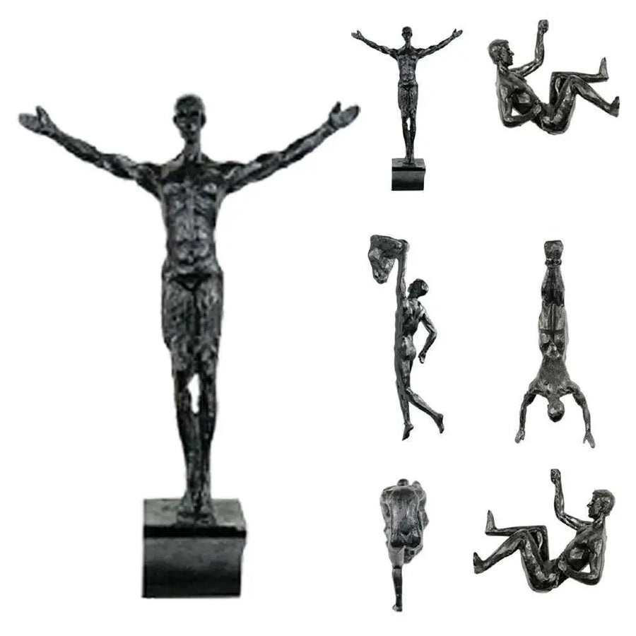 Urban Climber Abstract Wall Art - Image 3