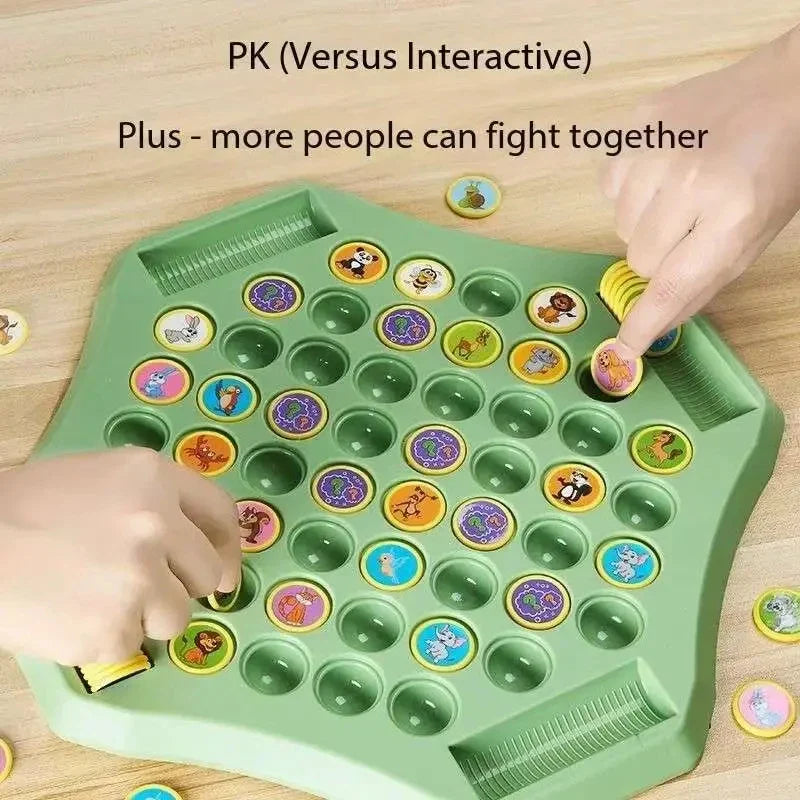 Pop Match Kids Strategy Pattern Board Game - Image 2