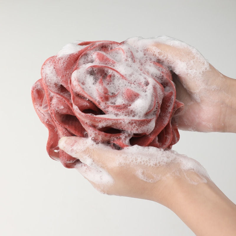 Japanese Rose Bathroom Shower Sponge - Image 5