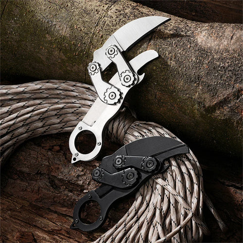 Ergonomic Handle Foldable Karambit EDC Knife - Image 0