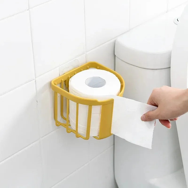 Wall-Mounted Simple Bathroom Tissue Storage Box - Image 1