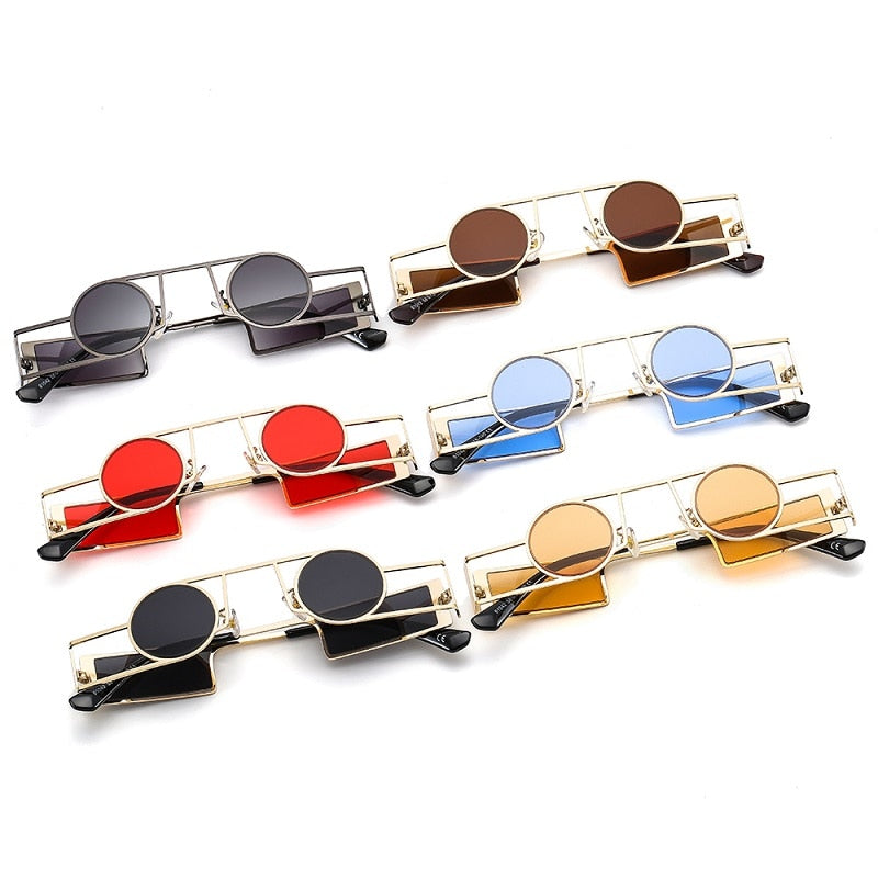 Elite Round Metal Frame Sunglasses - Image 1