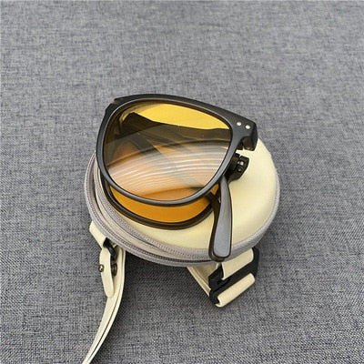 Anti-UV Foldable Fashion Flex Clear Vision Sunglasses - Image 5