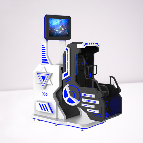 Futuristic 9D Virtual Reality Roller Coaster Simulator - Image 0