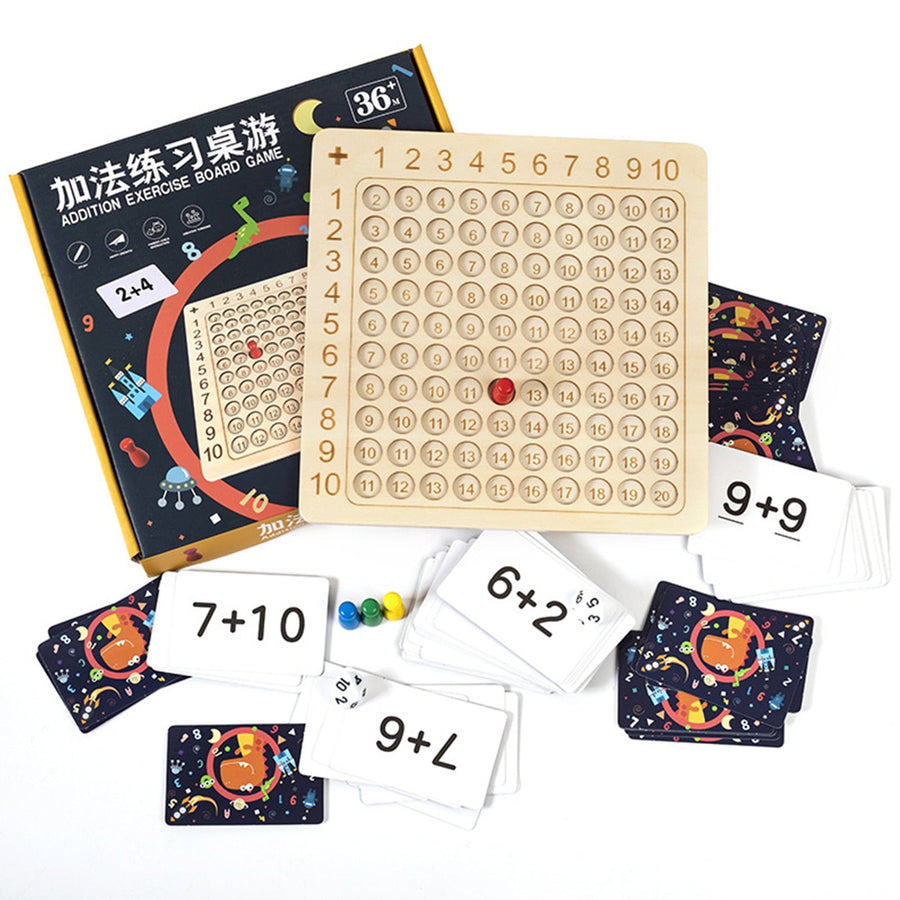 Educational Wooden Multiplication Montessori Board - Image 1