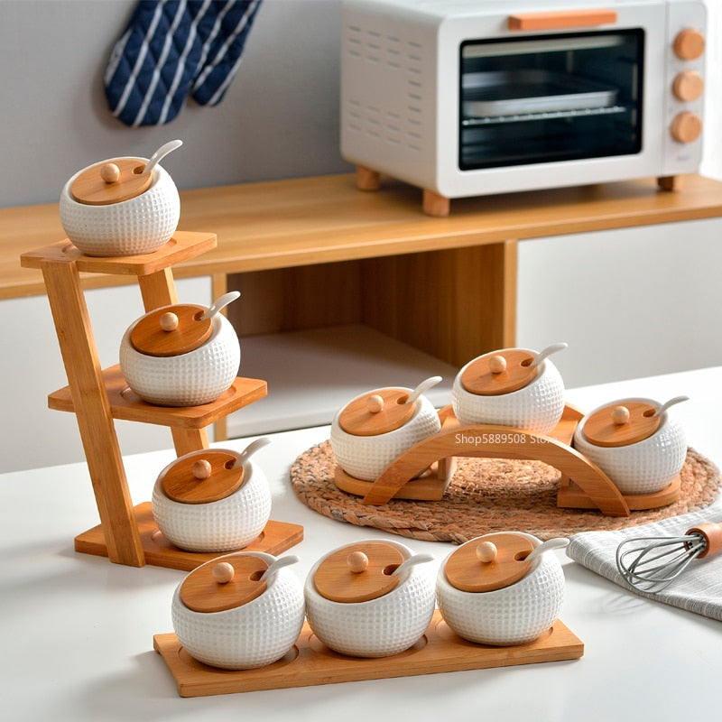 Nordic Touch Ceramic Smart Seasoning Set - Image 0