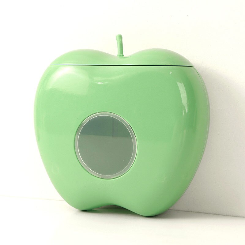 Apple Shaped Wall Mounted Disposable Plastic Wrap Container - Image 7