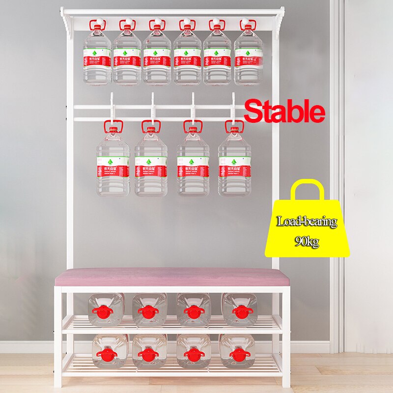 Entry Organizer Coat Hanger Elegant Shoe Rack - Image 3