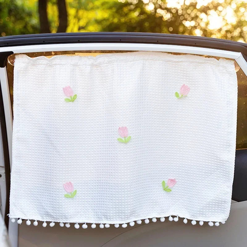 Universal Fit UV Protection Car Sunshade - Image 8