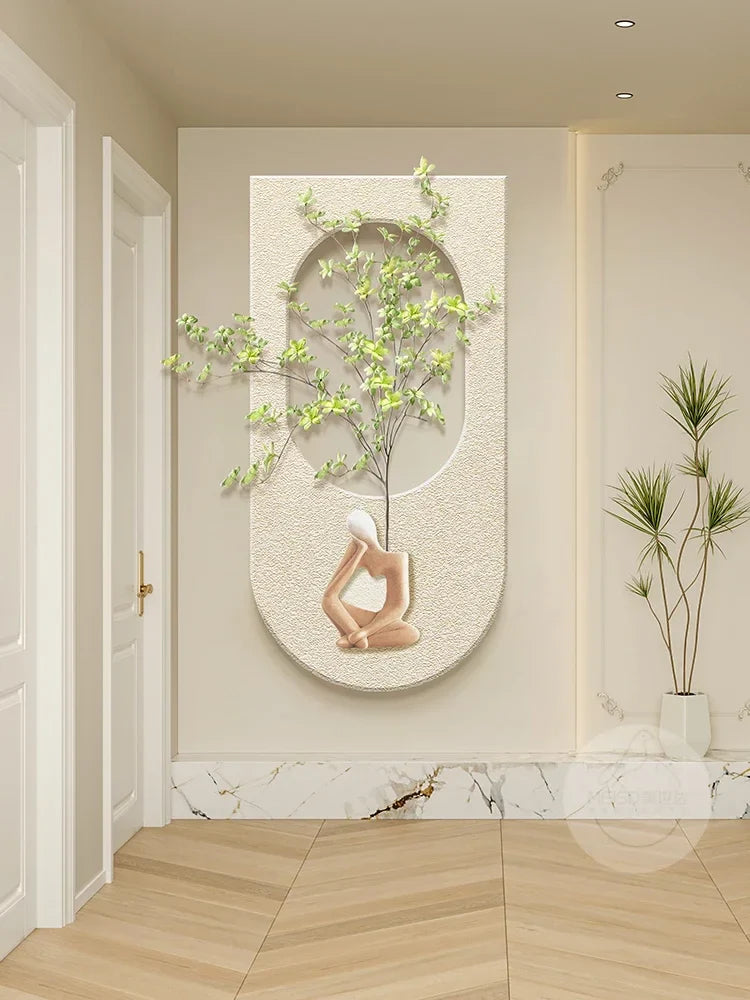 Three-dimensional Green Plant Green Plant Wall Art - Image 2