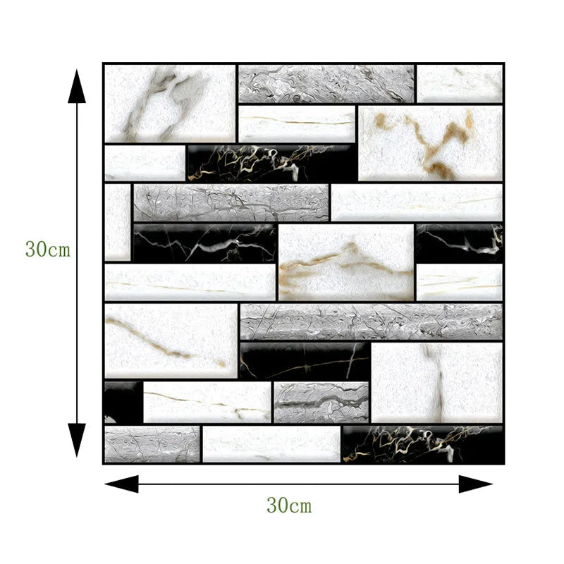 3D Wall Brick Pattern Decal - Image 25