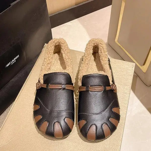 Autumn Bliss Soft Fur Women Shoes - Image 0