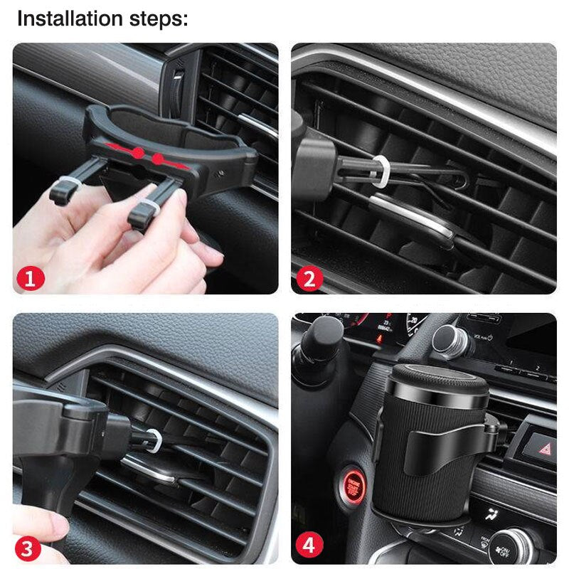 Universal Any Car Air Vent Cup Holder - Image 6
