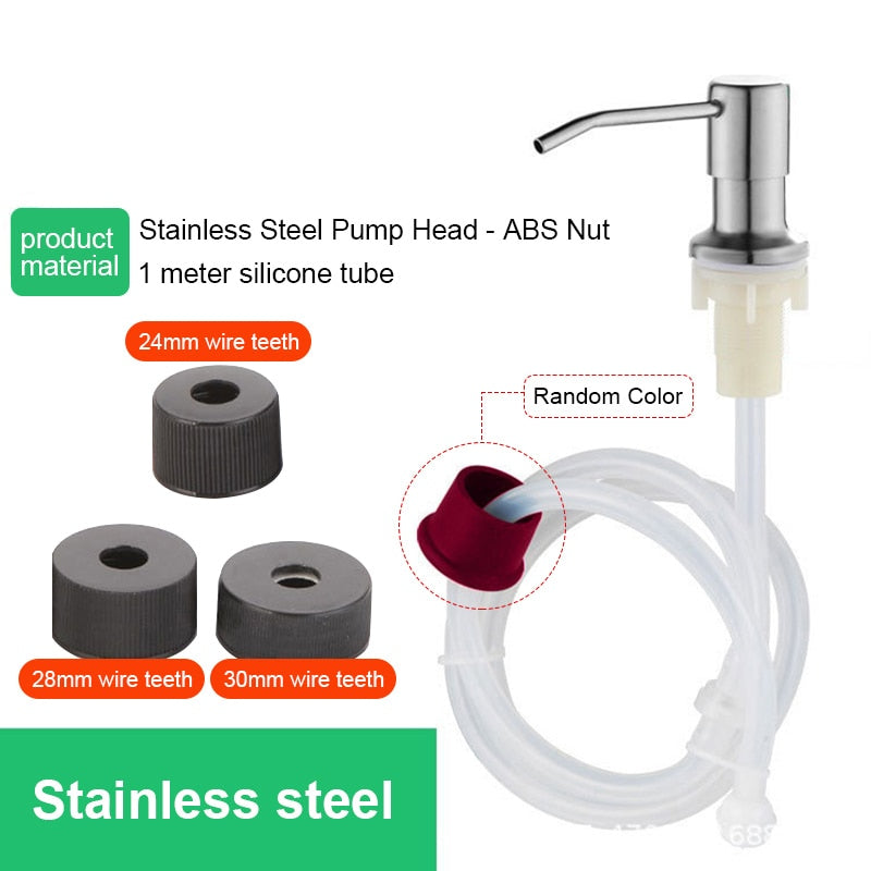 Kitchen Sink Built-in Liquid Soap Dispenser Kit - Image 11